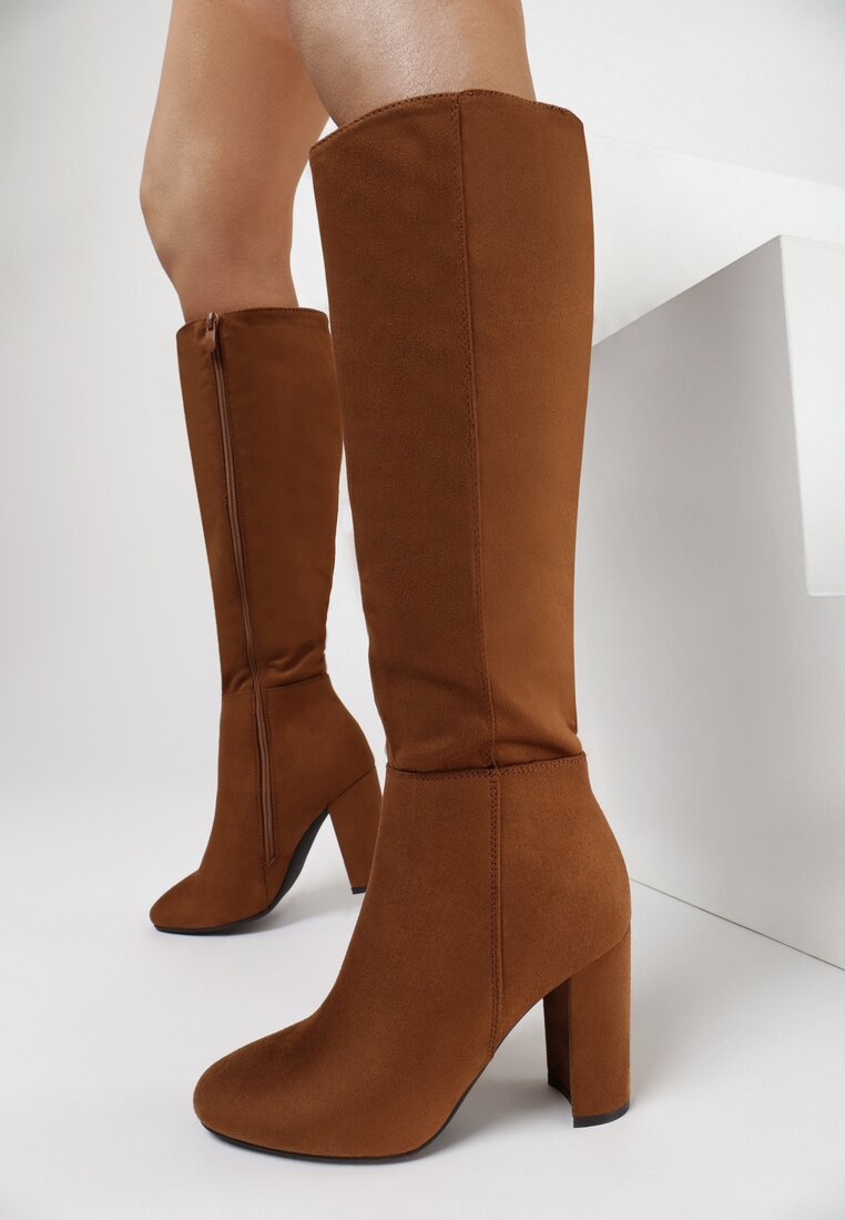 Camelowe Kozaki Waterdew