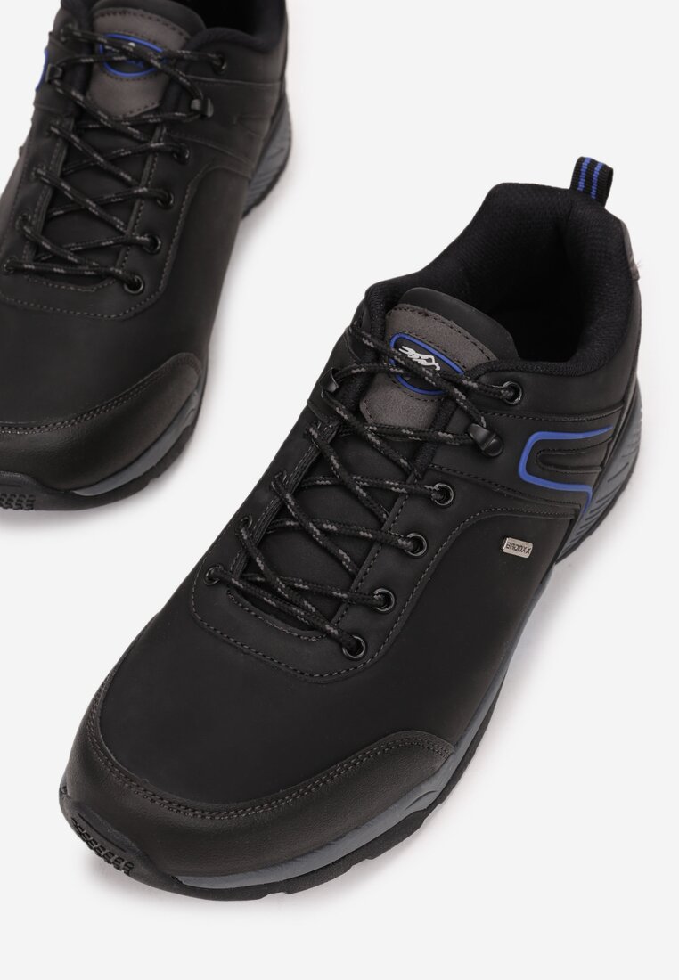 Czarno-Niebieskie Buty Sportowe Therene