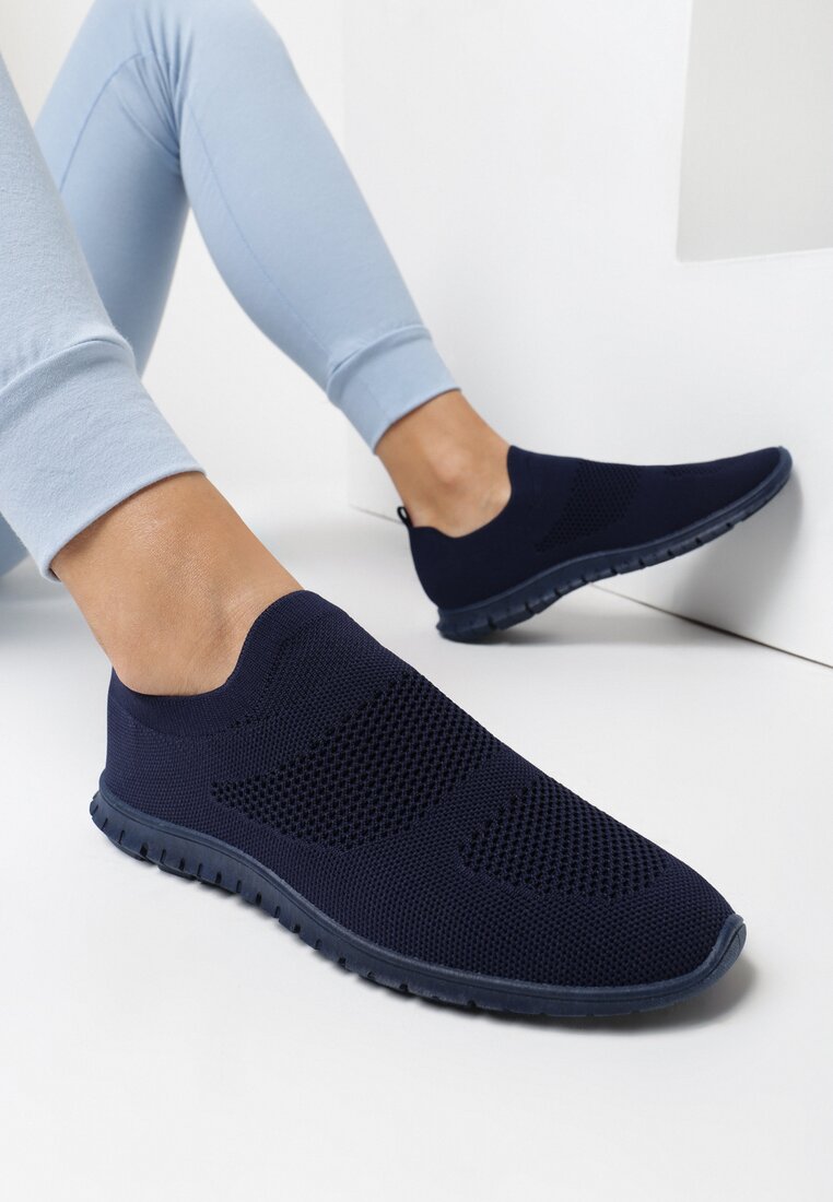 Granatowe Buty Sportowe Galithusa