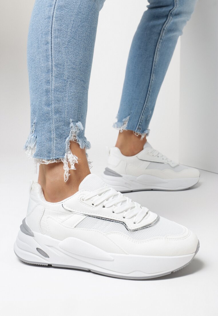 Białe Sneakersy Nerinisse