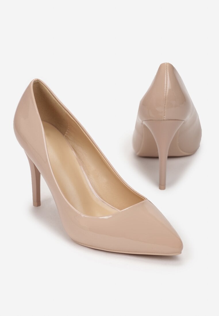 Beżowe Szpilki Thereia