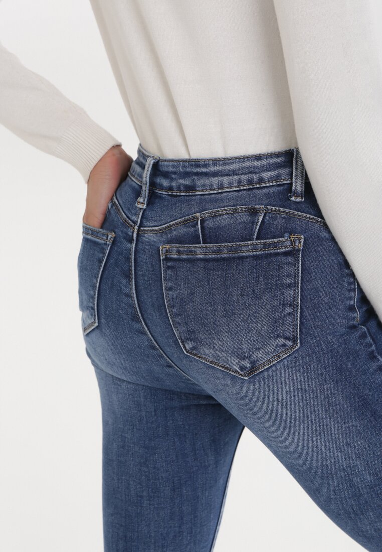 Niebieskie Jeansy Push Up Nemenliana