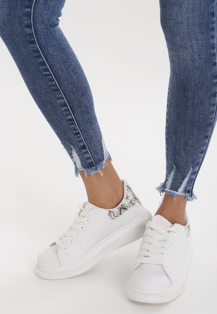 Niebieskie Jeansy Push Up Nemenliana