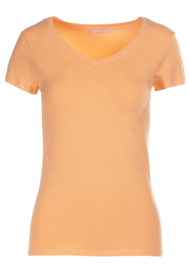 Pomarańczowy T-shirt Coraerena