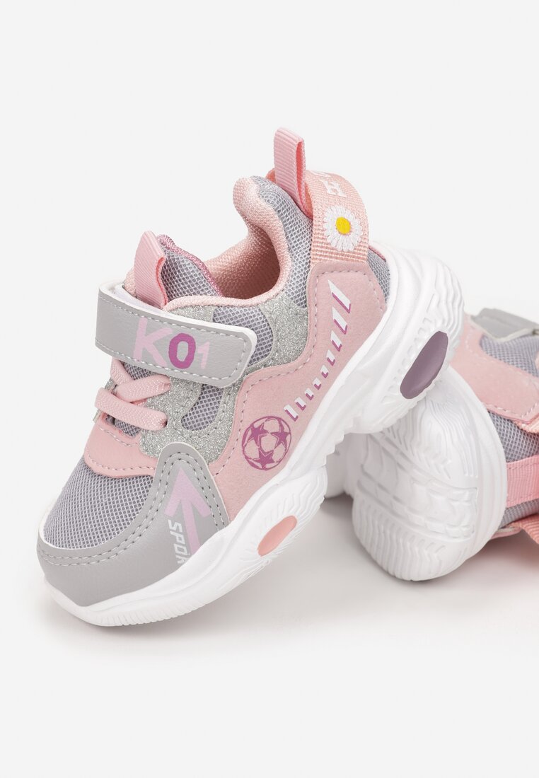 Jasnoszare Buty Sportowe Alexyse