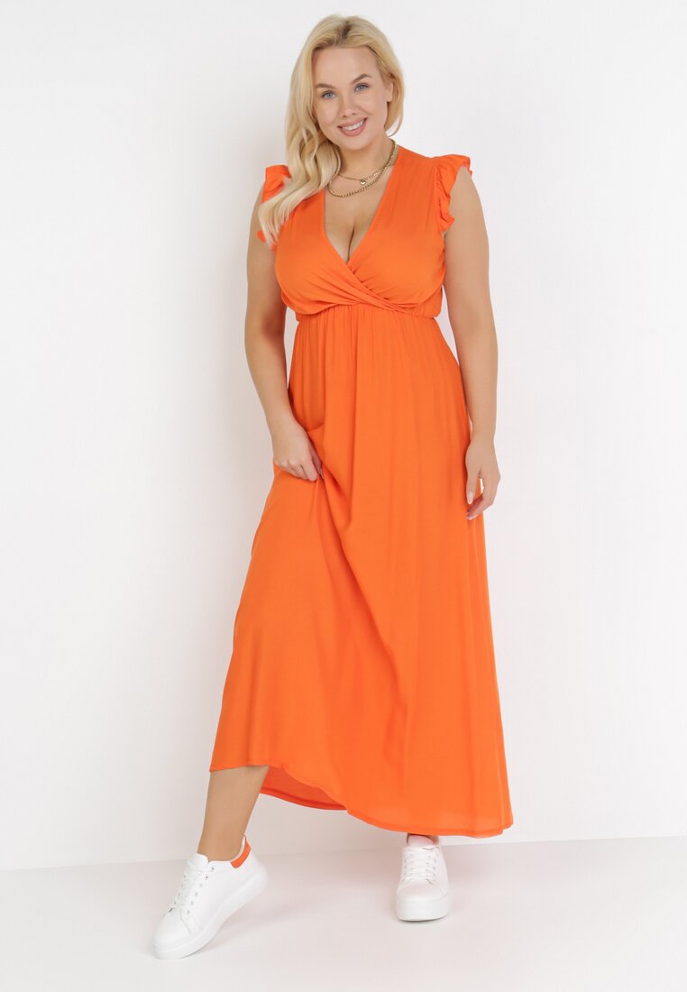 Pomarańczowa Sukienka Calyphone