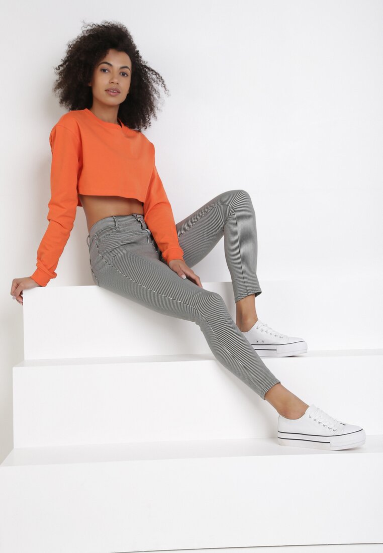 Czarne Spodnie Skinny Themirose