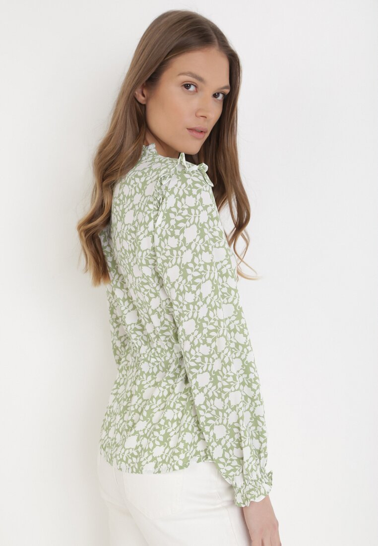 Jasnozielona Bluzka Aethixie