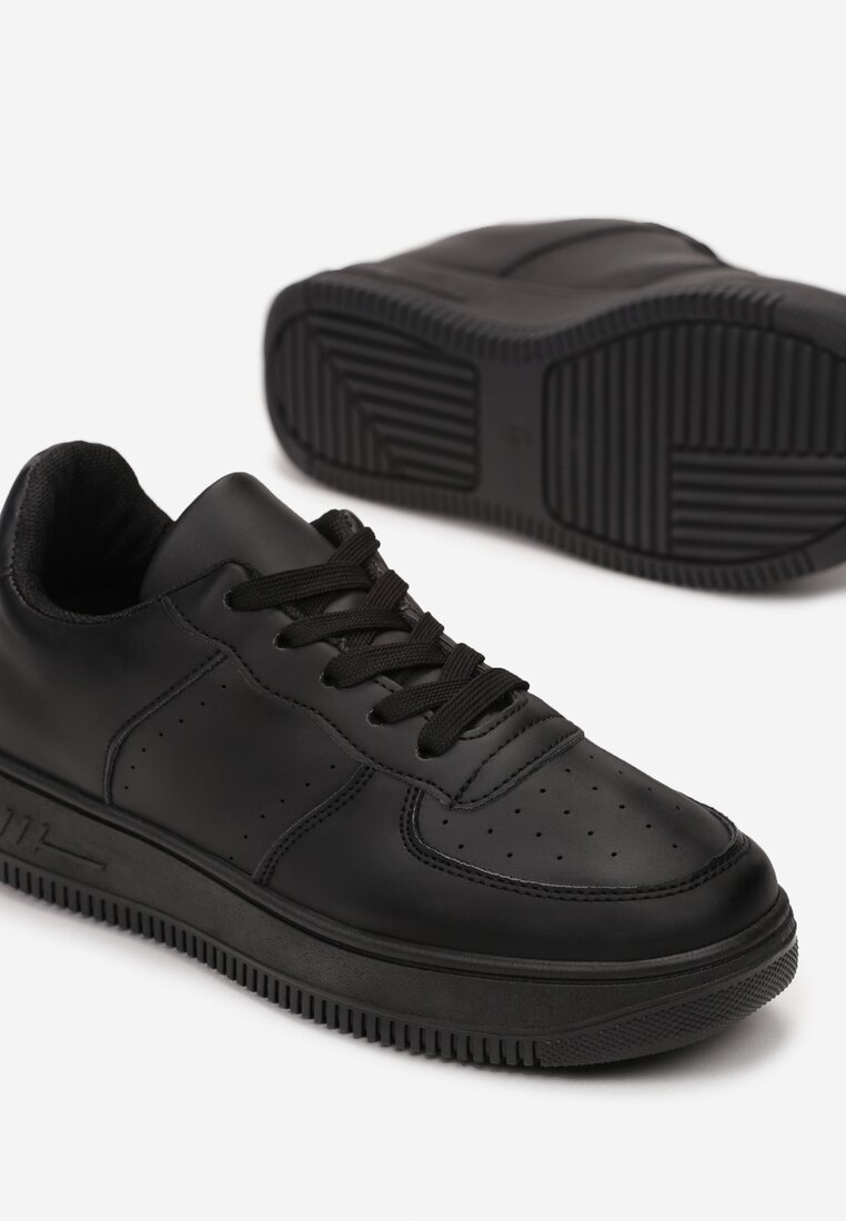 Czarne Sneakersy Anatune