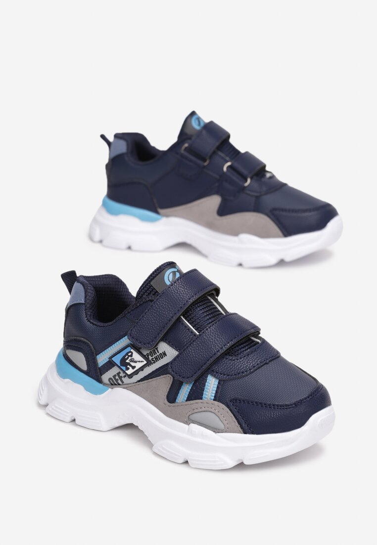 Granatowe Buty Sportowe Loreleia