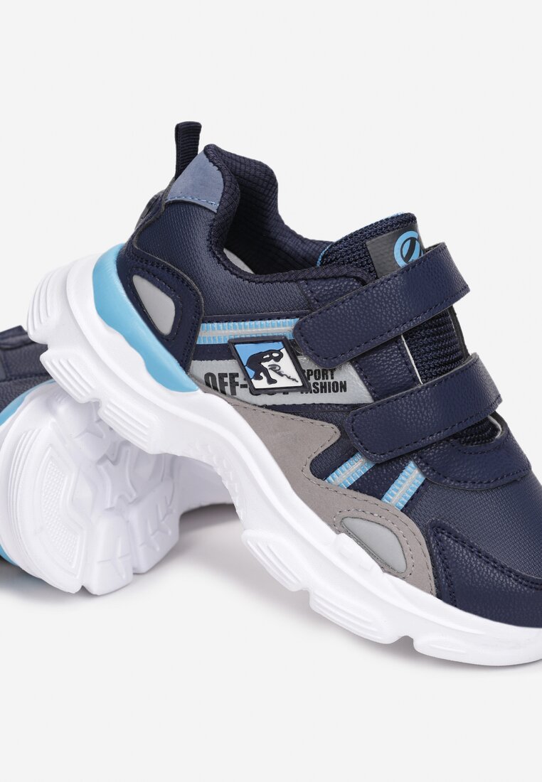 Granatowe Buty Sportowe Loreleia