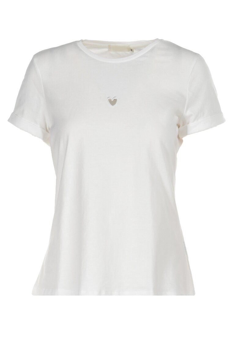 Biały T-shirt Nesssha