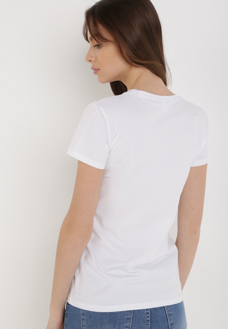 Biały T-shirt Dasyra