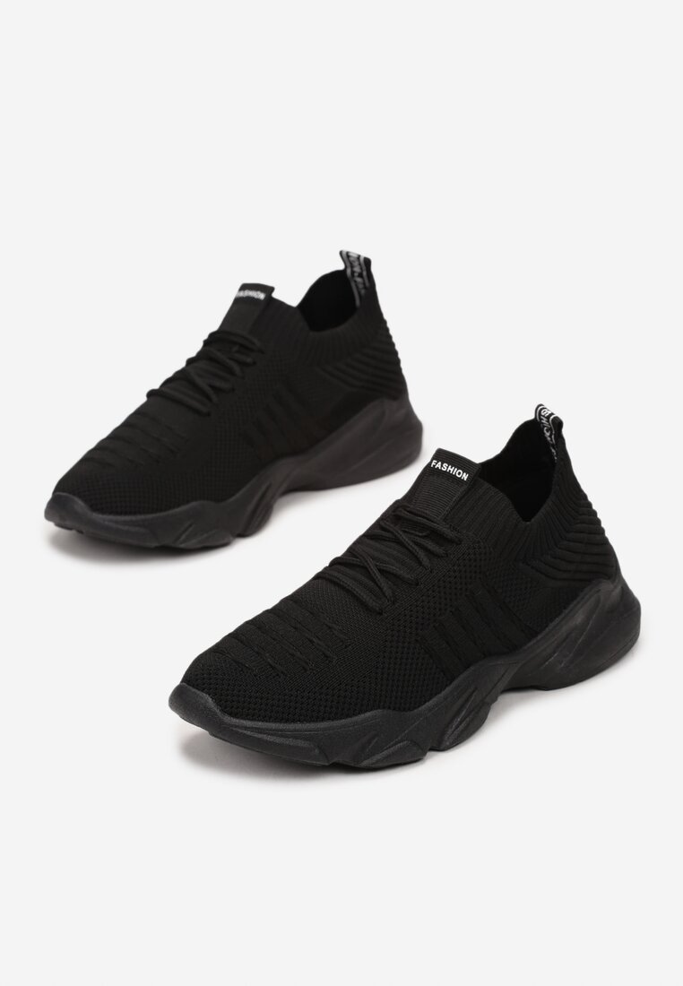 Czarne Buty Sportowe Allany