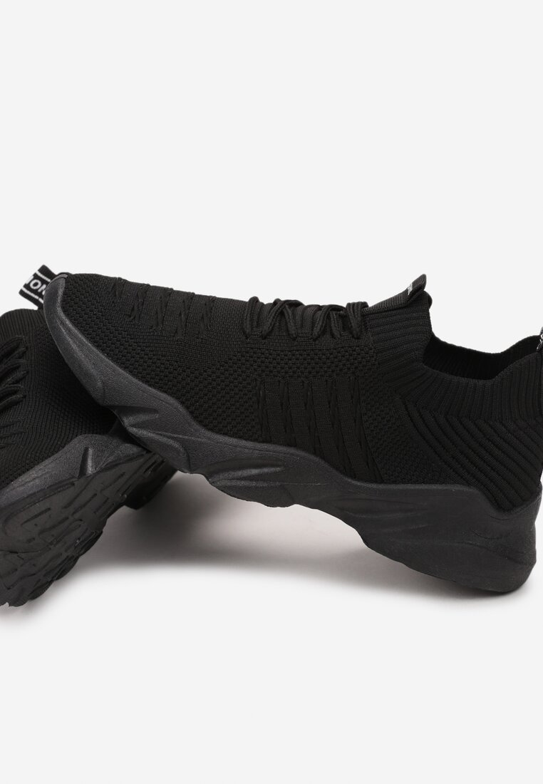 Czarne Buty Sportowe Allany