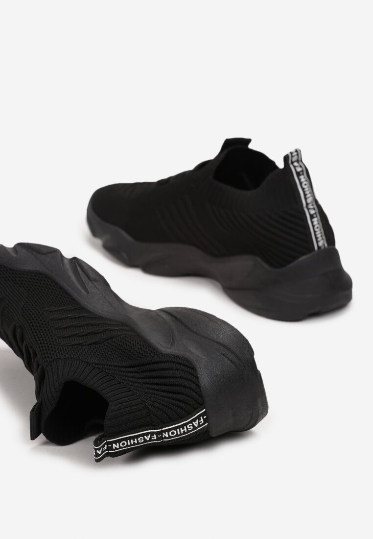 Czarne Buty Sportowe Allany