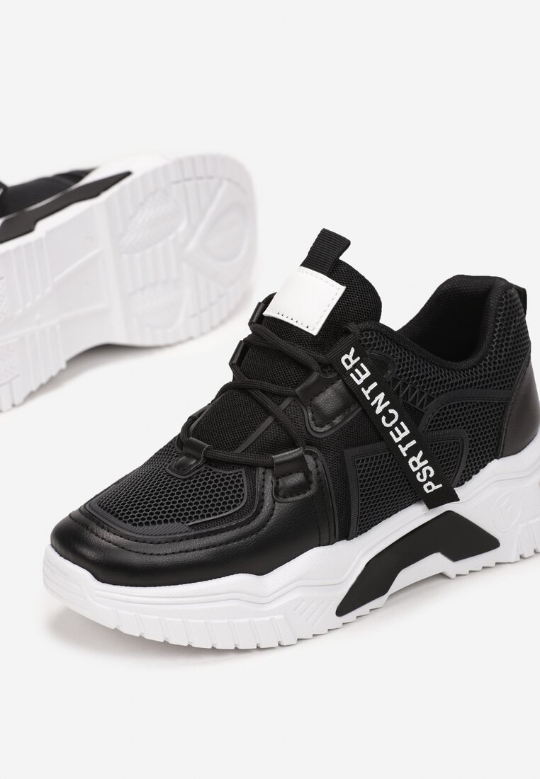 Czarne Sneakersy Oriharice