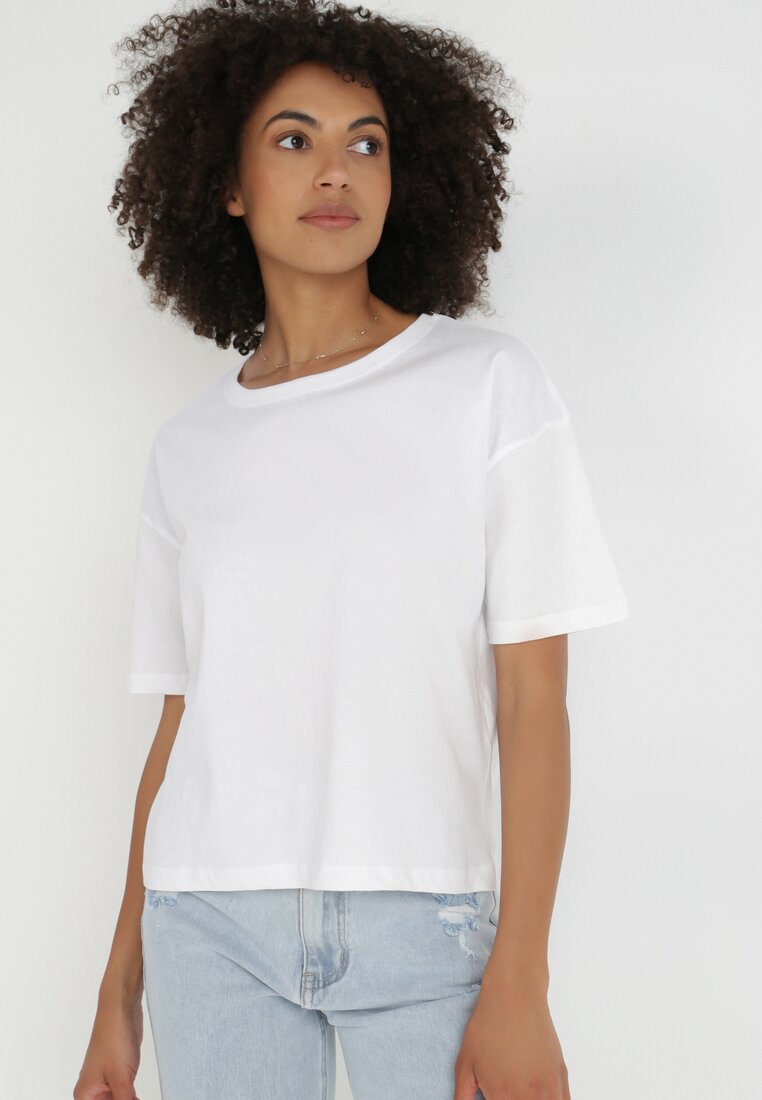 Biały T-shirt Olothana