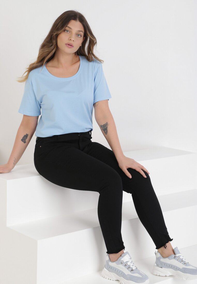 Czarne Spodnie Skinny Genimere