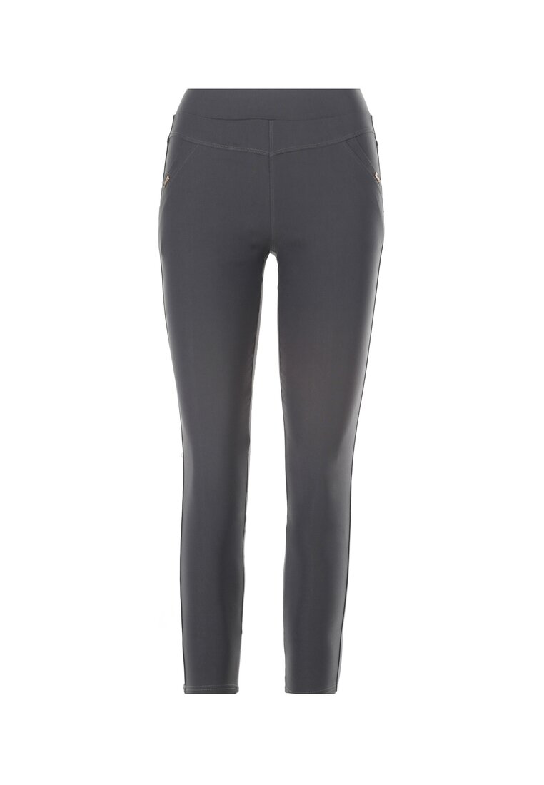 Ciemnoszare Spodnie Skinny Sachael