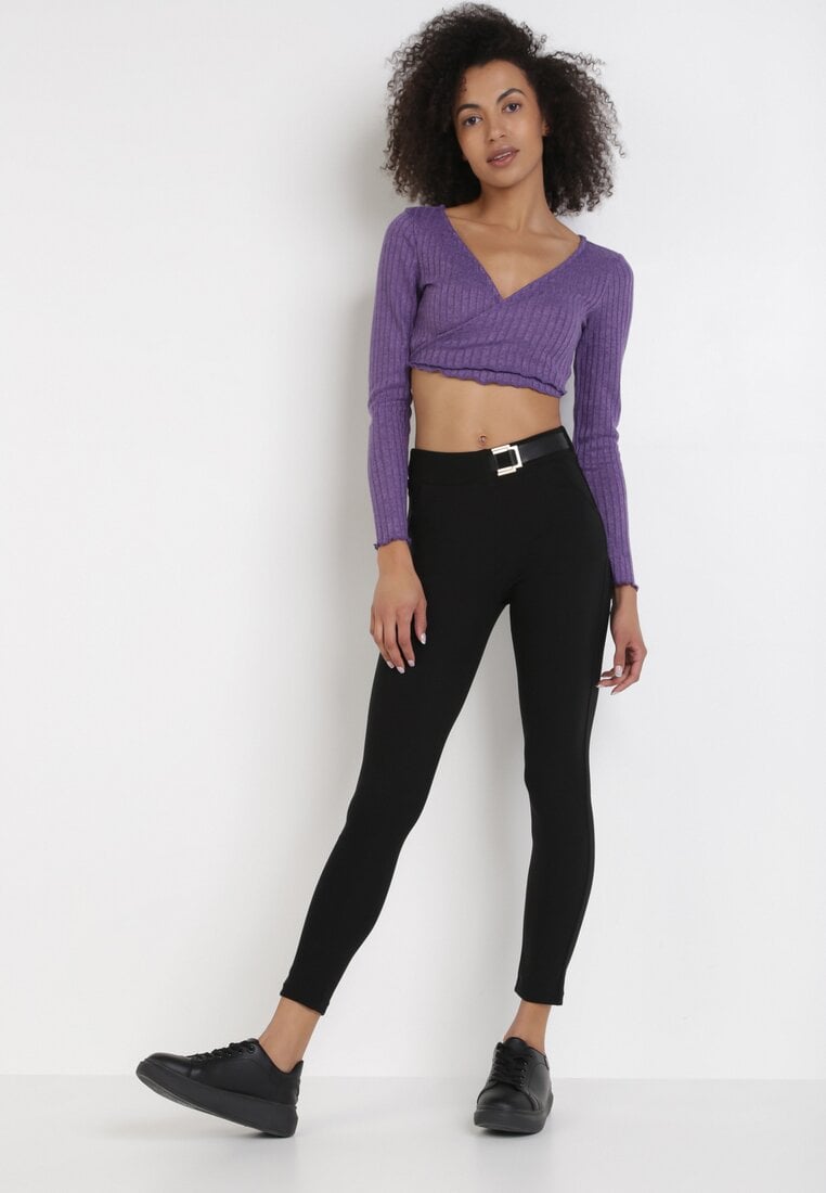 Czarne Spodnie Skinny Dardariel