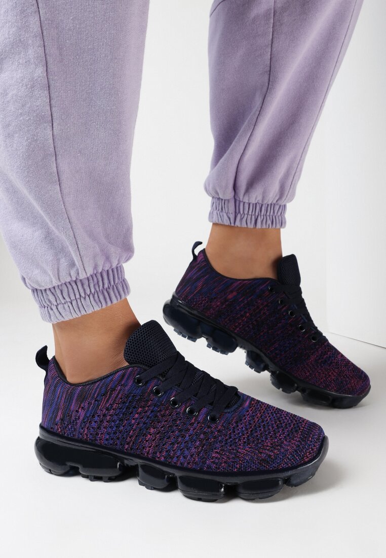 Fioletowe Buty Sportowe Eirerian