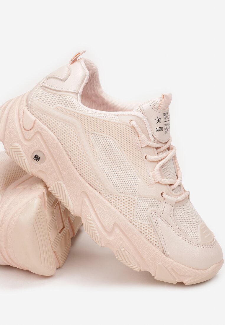 Różowe Sneakersy Brimala