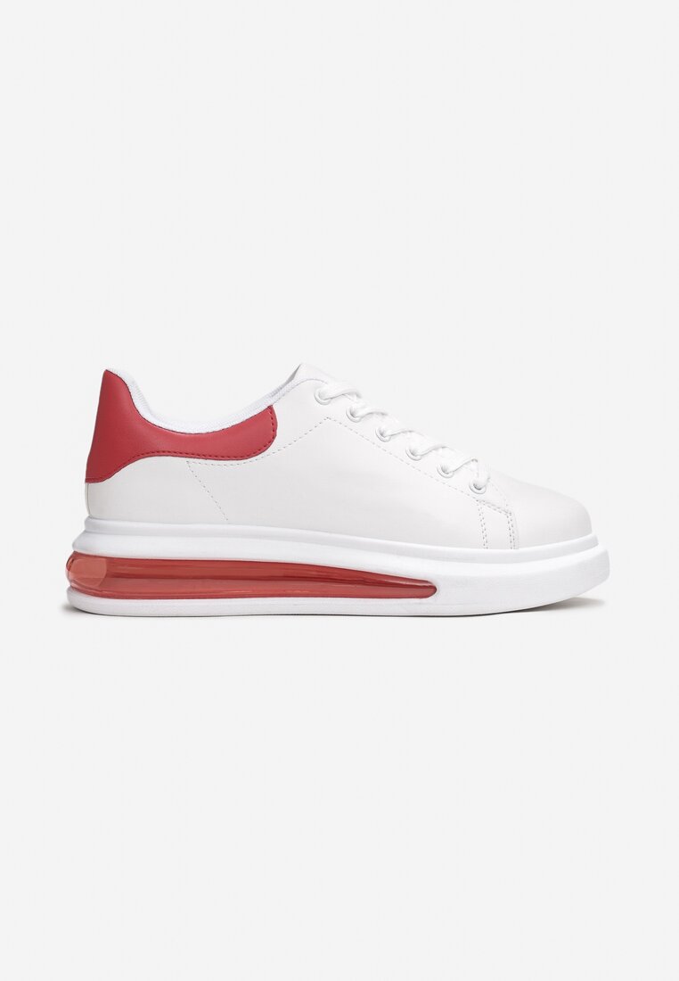 Biało-Czerwone Buty Sportowe Marymara