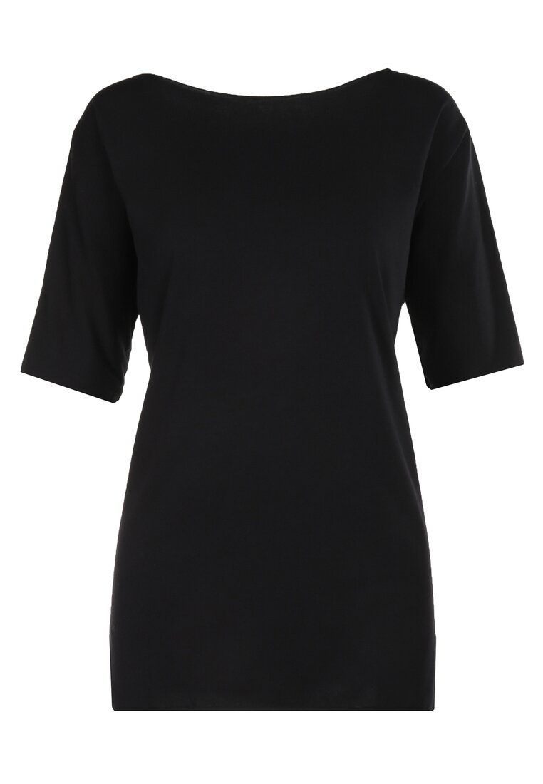 Czarny T-shirt Kissosi