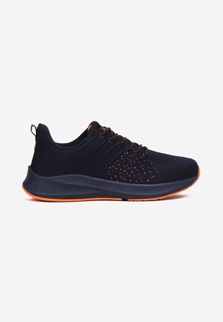 Pantofi sport Bleumarin cu portocaliu