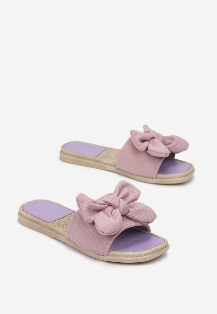 Liliowe Klapki Proselphise