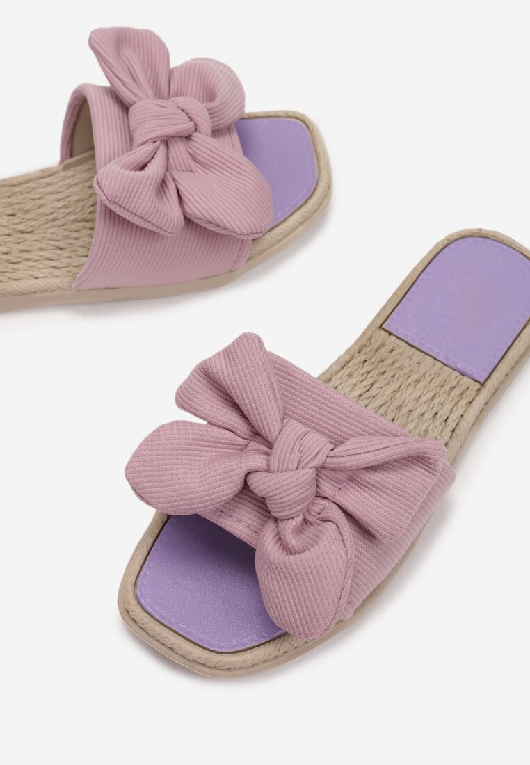 Liliowe Klapki Proselphise