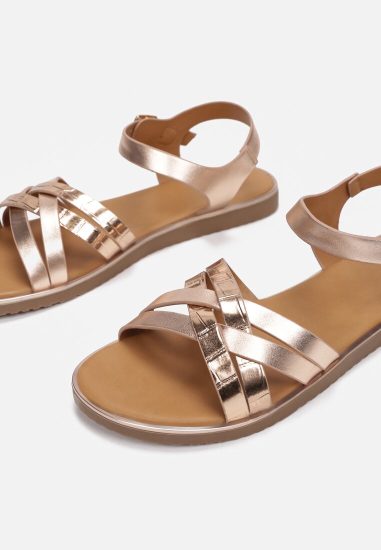 Szampańskie Sandały Acosixa