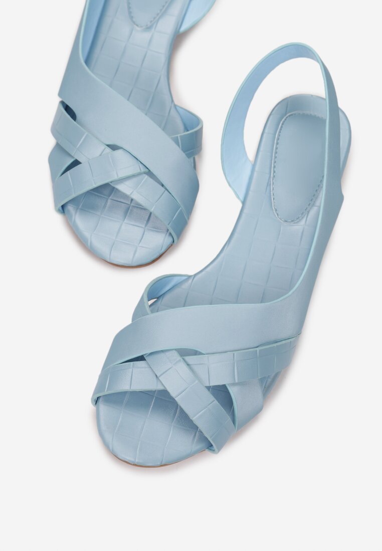 Niebieskie Sandały Pallelinai
