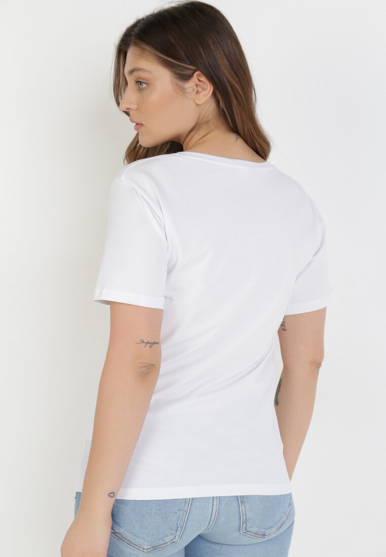 Biały T-shirt Hainoire