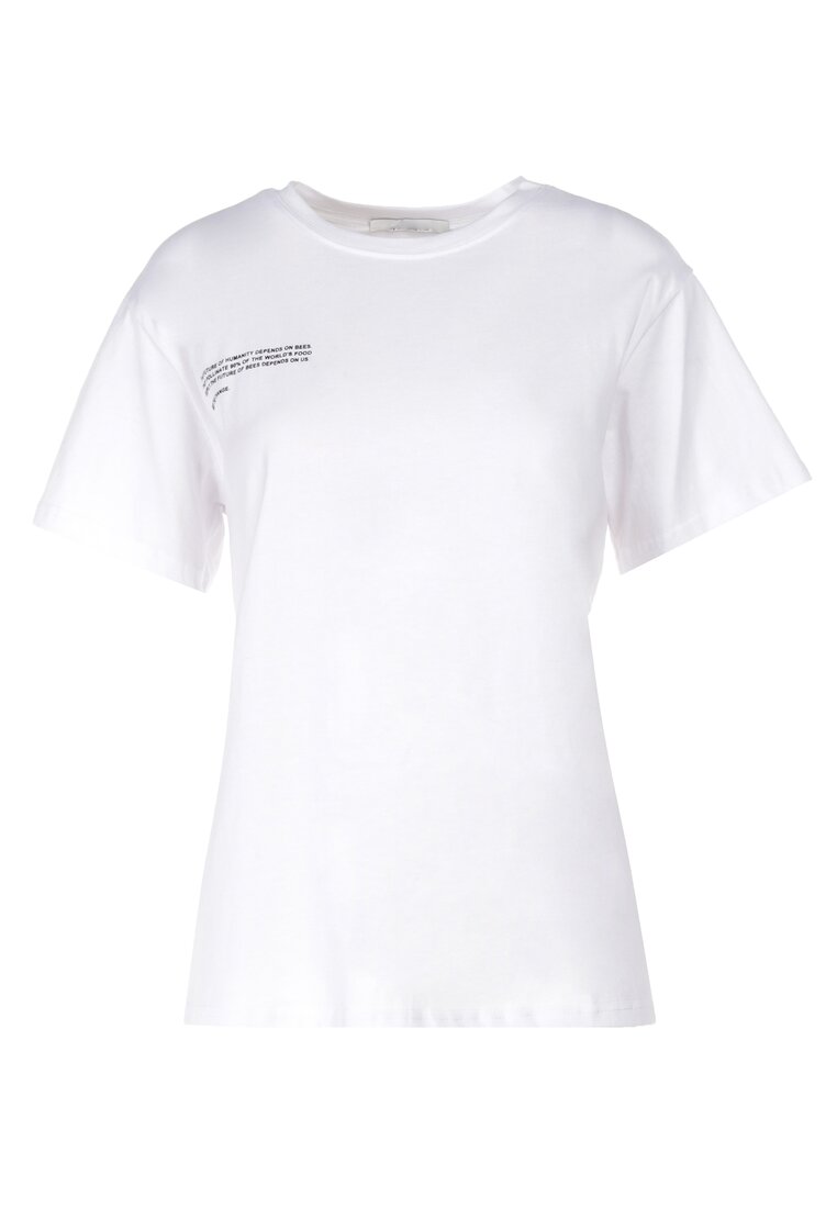 Biały T-shirt Kaphithoe