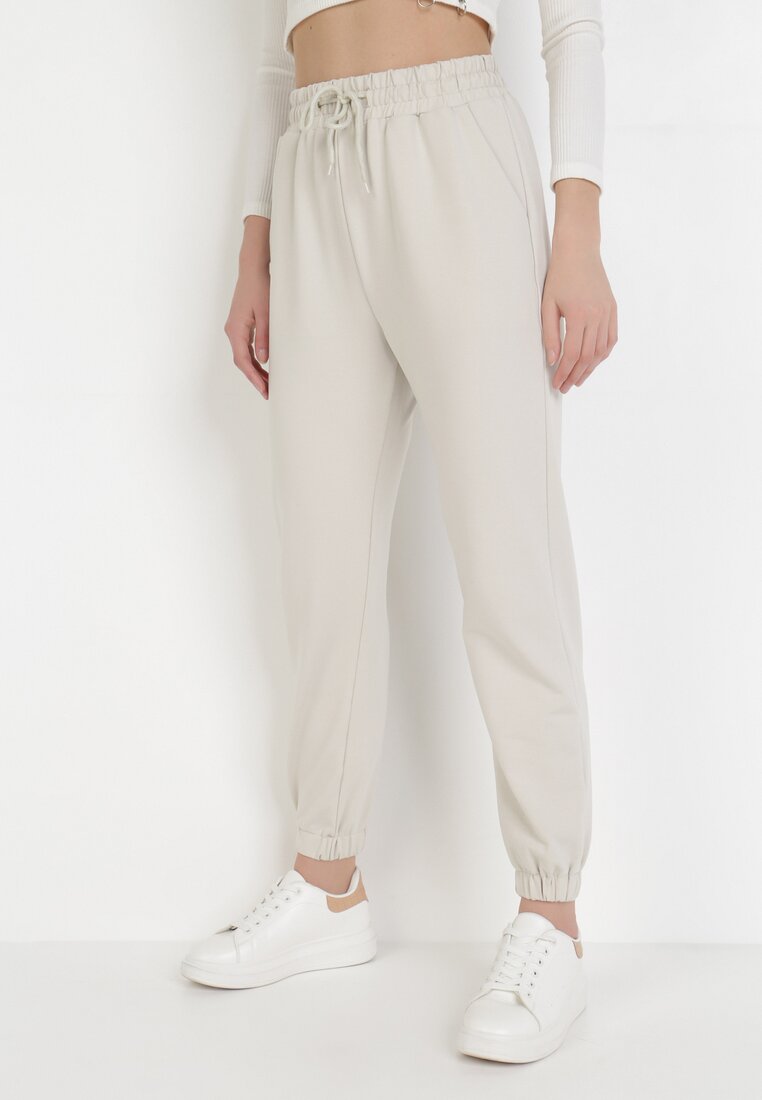 Pantaloni Crem