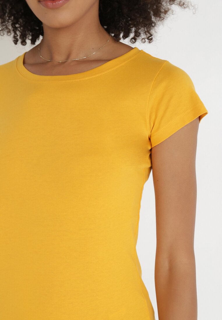Żółty T-shirt Sinohsa