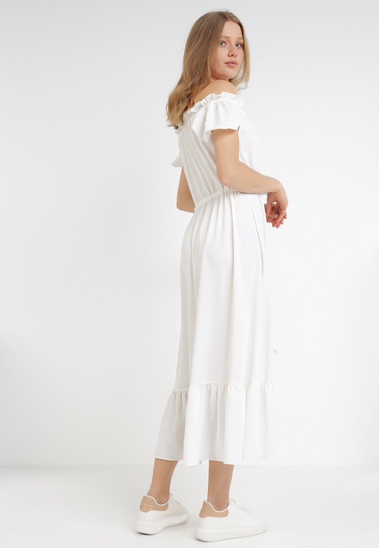 Biała Sukienka Arethetis