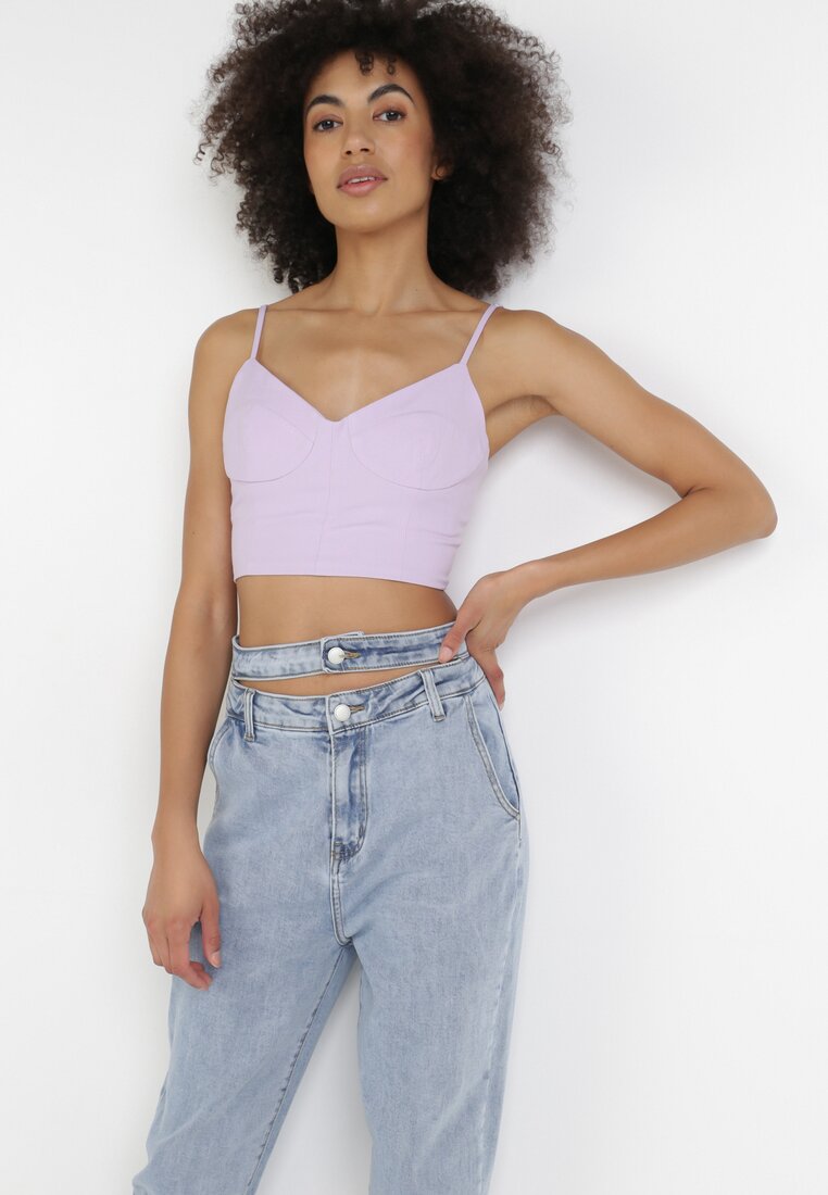 Jasnoniebieskie Jeansy Mom Fit Prosophai