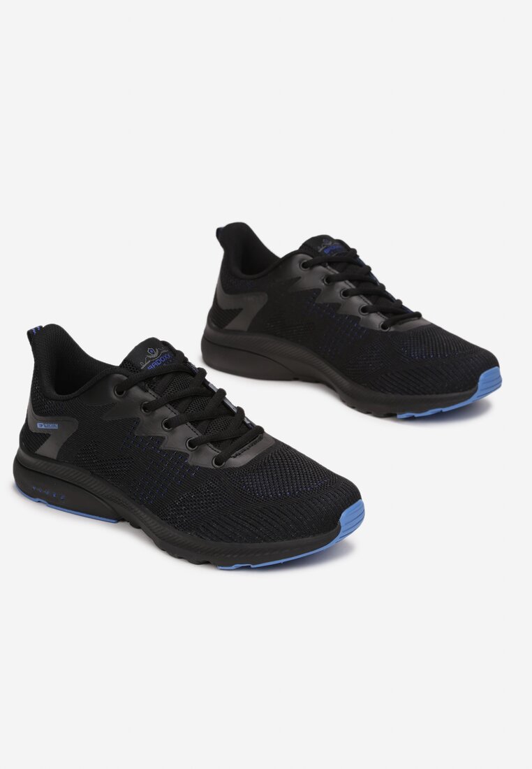 Czarno-Niebieskie Buty Sportowe Ianamisia