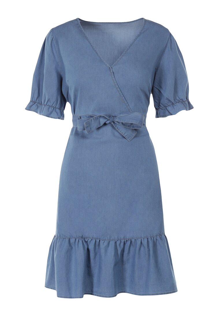 Niebieska Sukienka Phisa