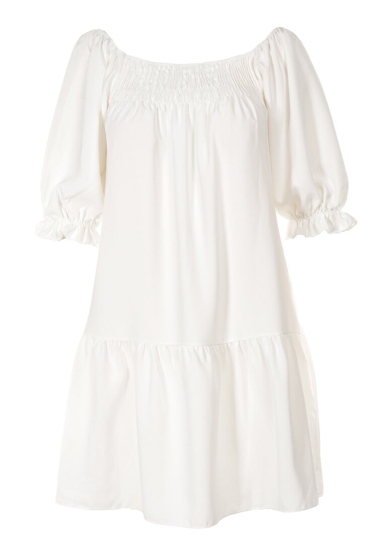 Biała Sukienka Penlenne