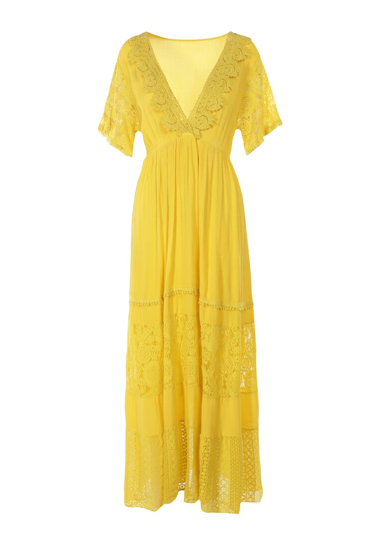 Żółta Sukienka Mysphise