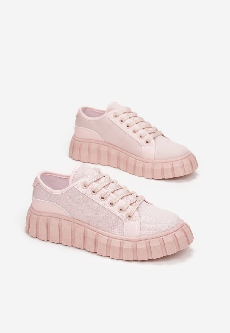 Różowe Sneakersy Aqearinia