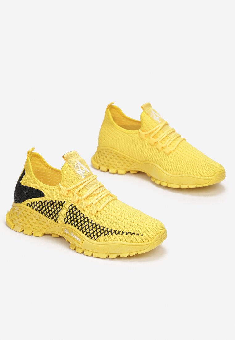 Żółte Buty Sportowe Pherite