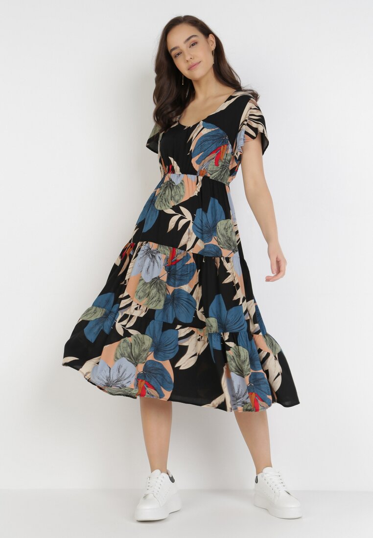 Czarna Sukienka Kaliphyphise