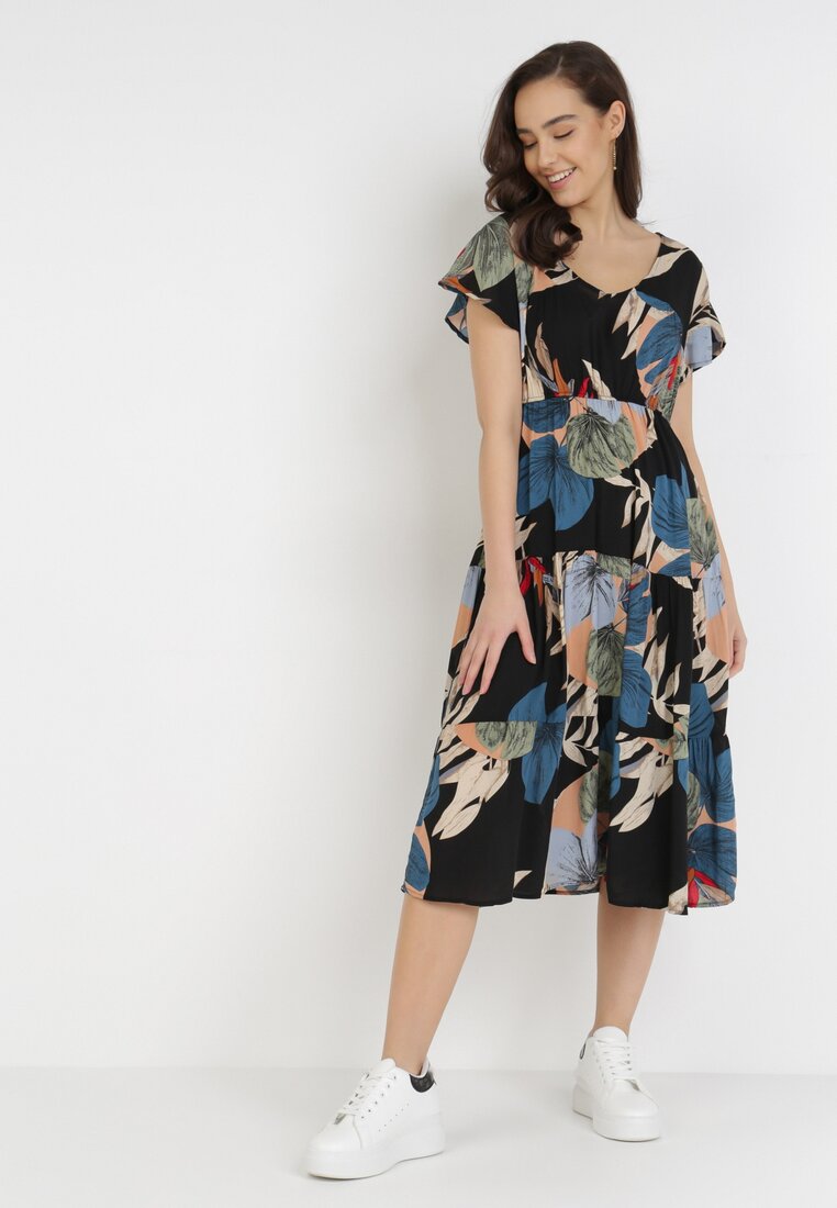 Czarna Sukienka Kaliphyphise