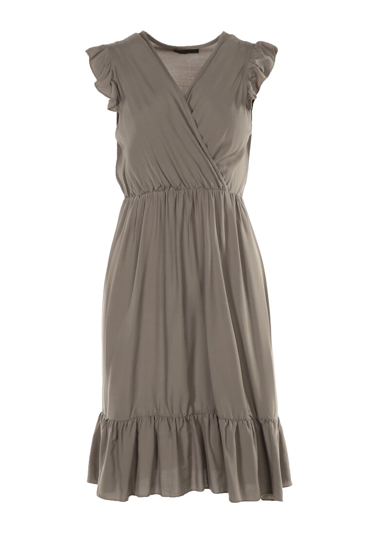 Khaki Sukienka Selaia