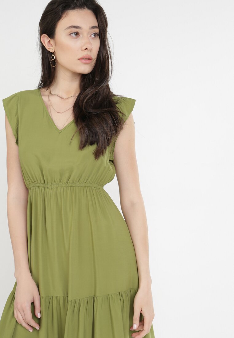 Zielona Sukienka Euphethia